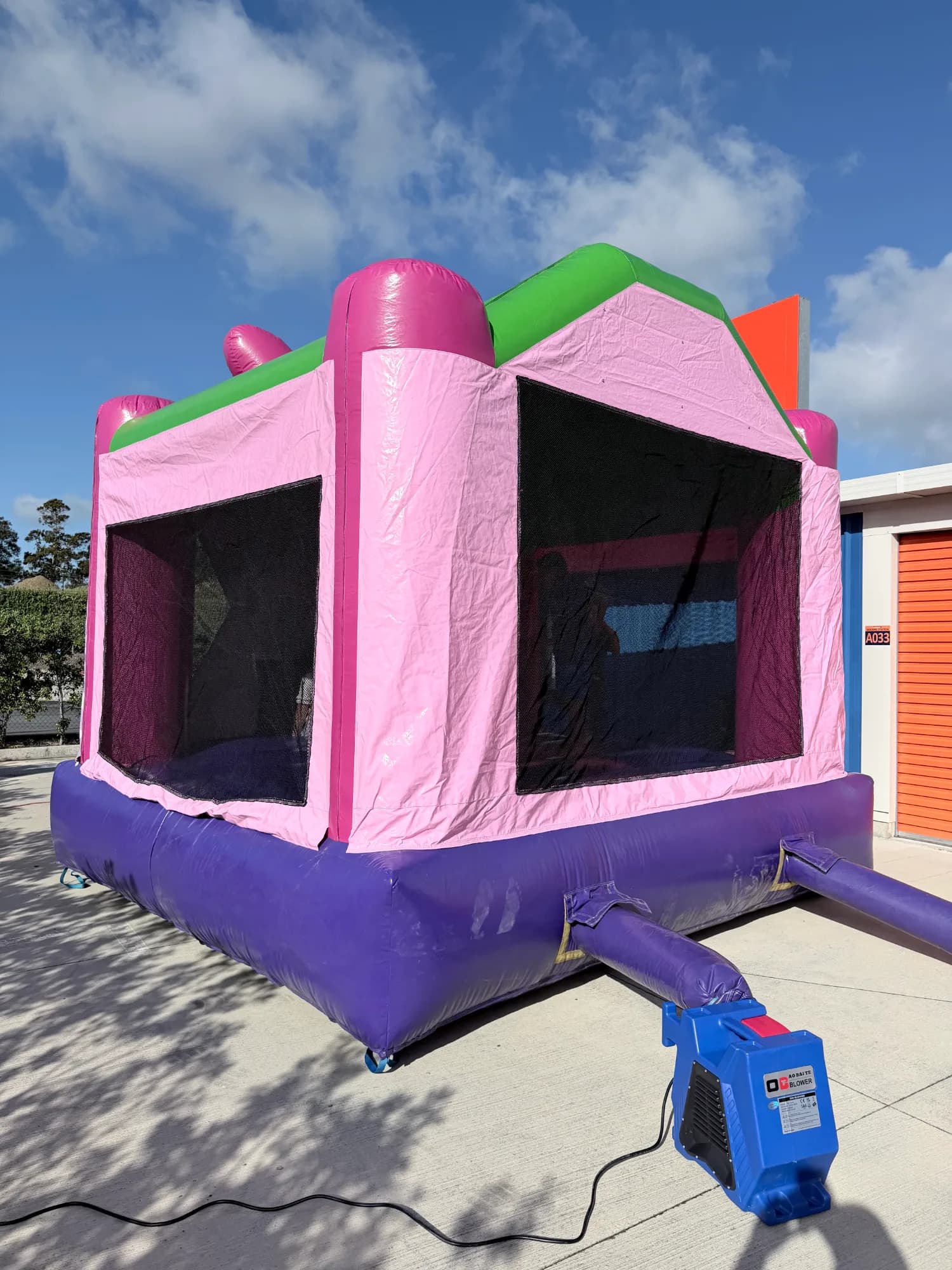 Minnie Mouse bouncy castle hire